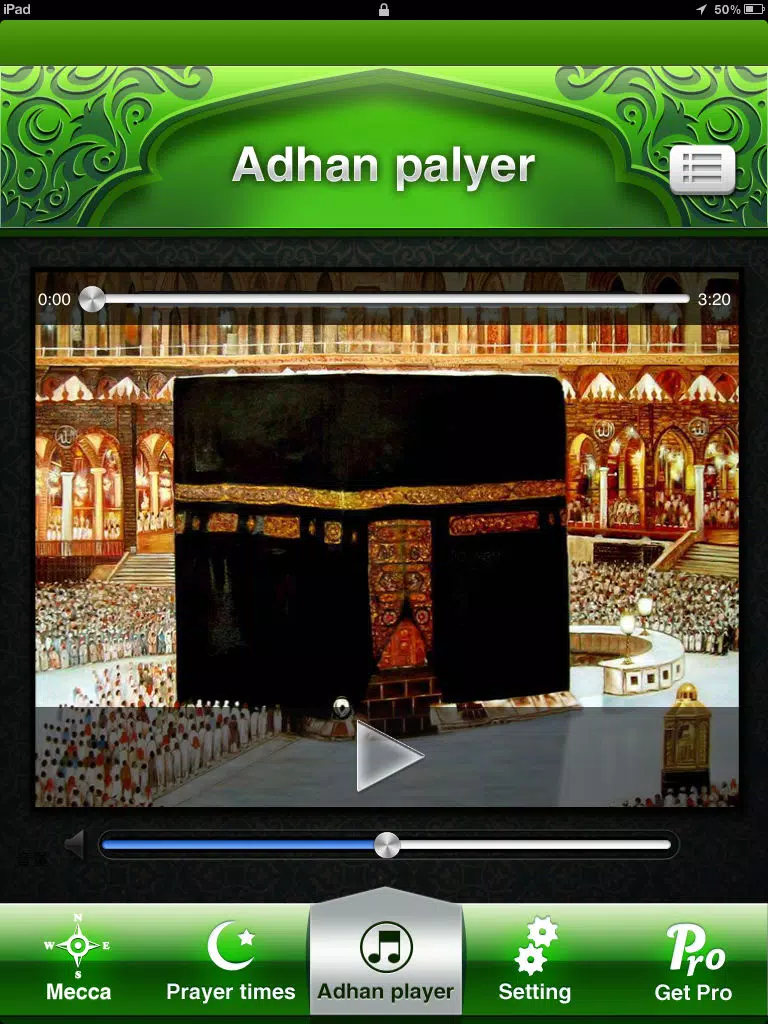 Capturas de tela do Compass for Islamic Prayers HD Free iPad 