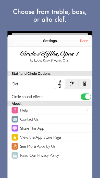 Circle of Fifths, Opus 1 Screenshots