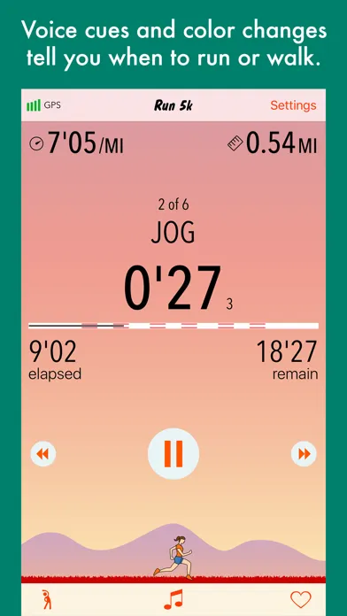 Run 5k - couch to 5k program應用截圖