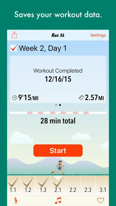 Run 5k - couch to 5k program應用截圖