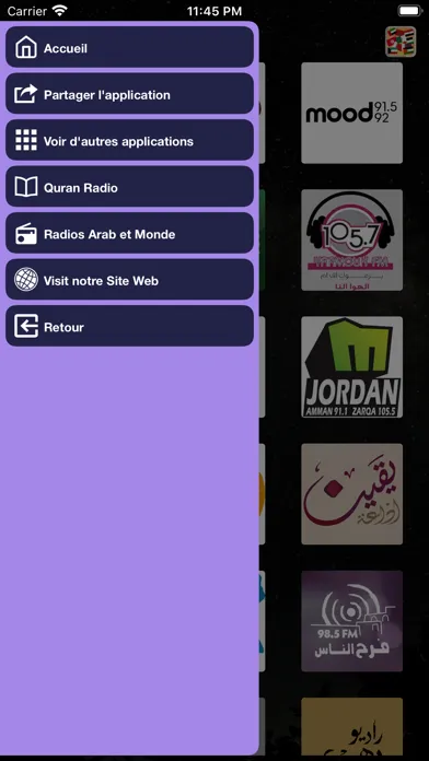 Capturas de pantalla de Jordan Radio | راديو الأردن