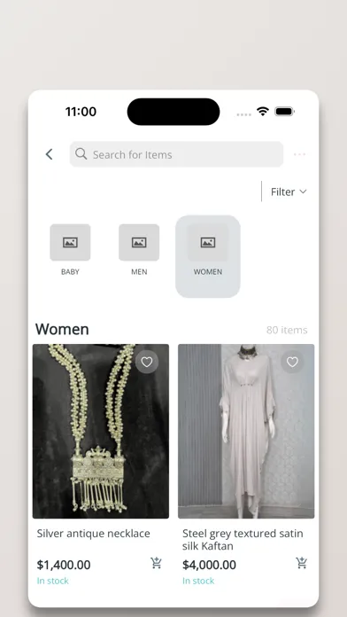 FemPowerMart eCommerce app Ekran Görüntüleri