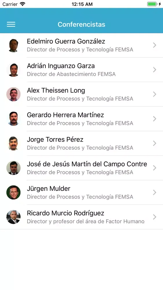 FEMSA’s Procurement Community Screenshots