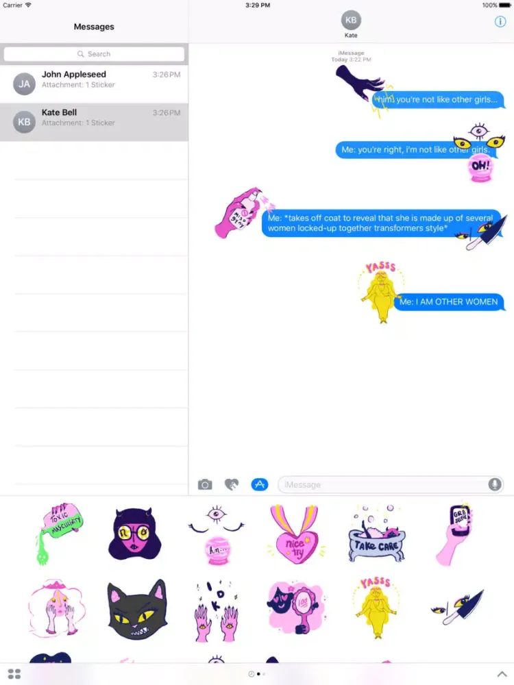 Femsplain x Jena Pyle iPad  Screenshots