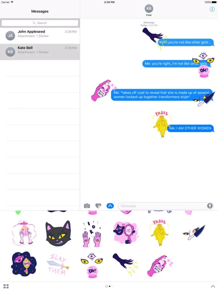 Femsplain x Jena Pyle iPad  Screenshots