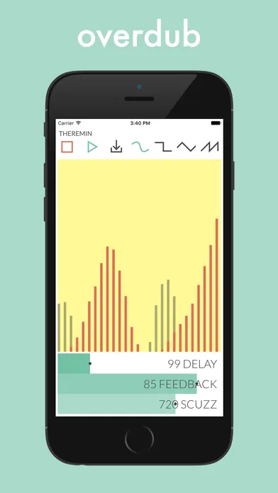 Theremin Synth - Record & Loop স্ক্রিনশট