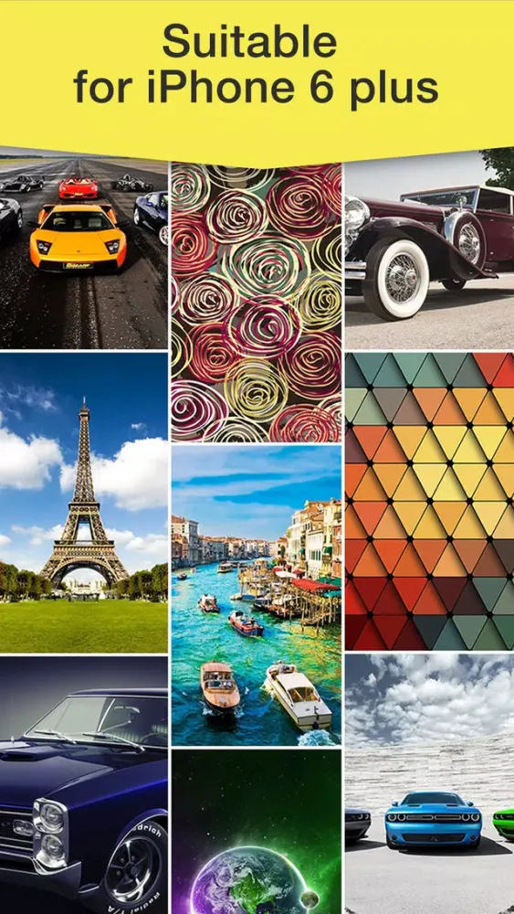 Wallpapers for iPhone 6/6s/5s: Photo & Themes HD for Lock Screen Ekran Görüntüleri