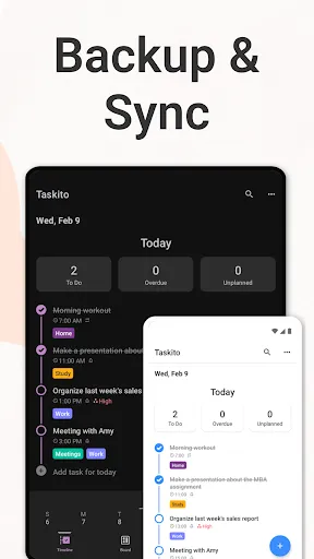 ภาพหน้าจอของ Taskito: To-Do List, Planner
