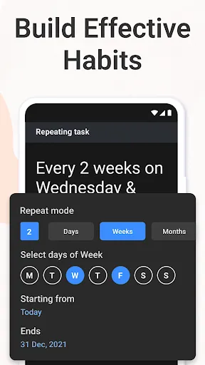 ภาพหน้าจอของ Taskito: To-Do List, Planner