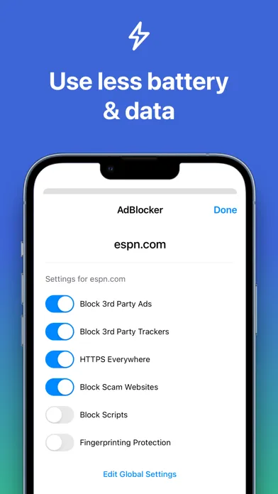 Скриншоты Fend: Private Browser