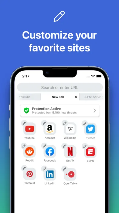 Скриншоты Fend: Private Browser