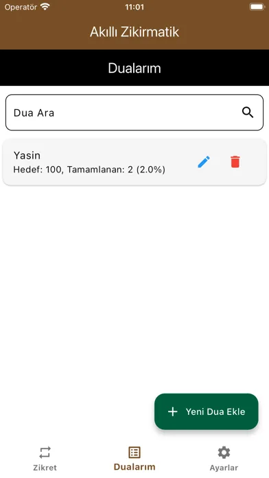 Akıllı Zikirmatik: Dua Takip স্ক্রিনশট