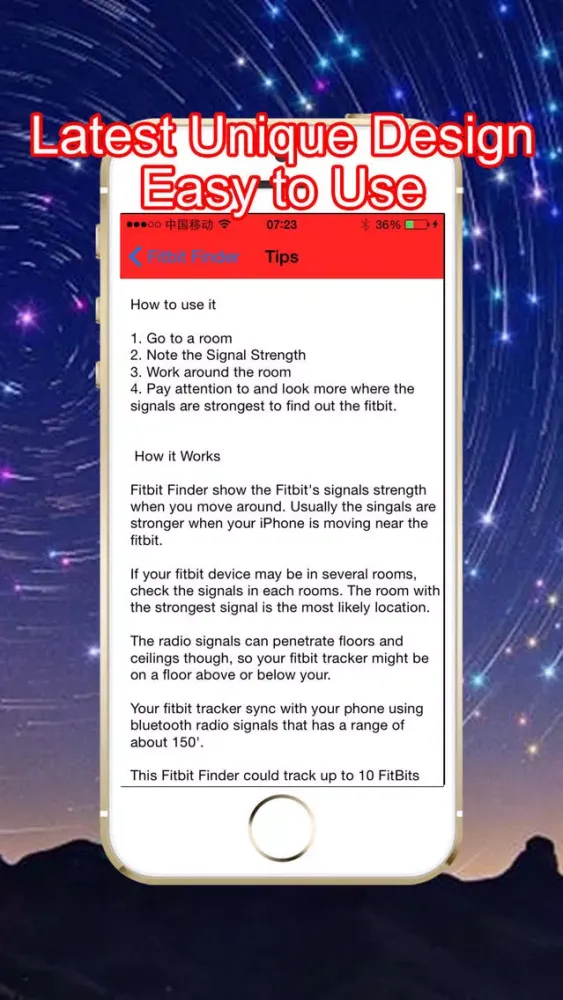 Screenshot di Find My Fitbit Tracker
