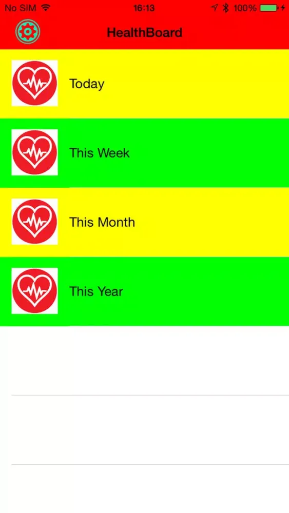 HealthBoard for Apple Watch - Health Data on Watch 스크린샷