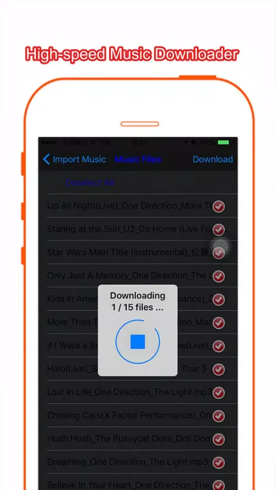 Capturas de tela do MusicCloud - Music Downloader and Player for Cloud