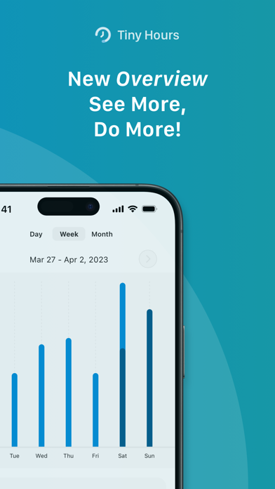 Screenshot di Tiny Hours Tracker, Time Clock