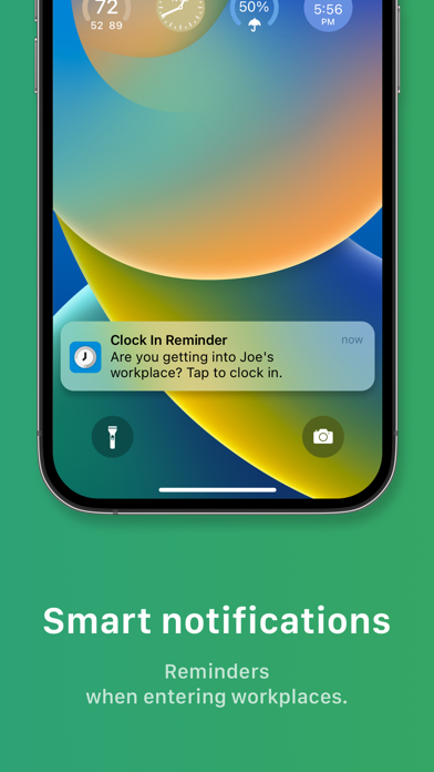 Screenshot di Tiny Hours Tracker, Time Clock