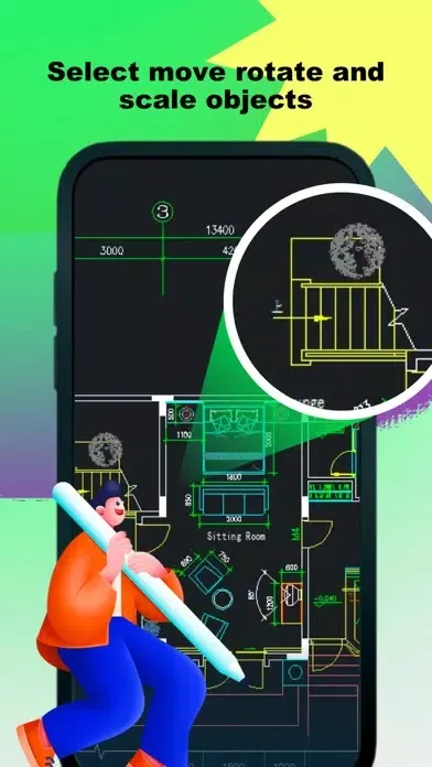 Captures d'écran de CAD-CAD Viewer&DWG Viewer