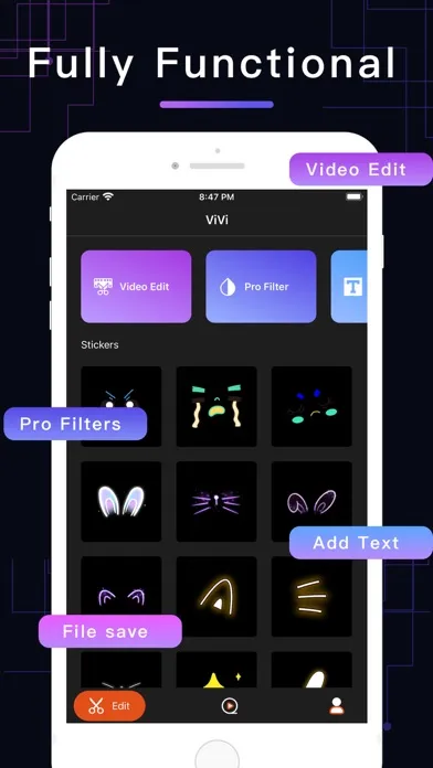 ViVi Video - Video Editor. स्क्रीनशॉट