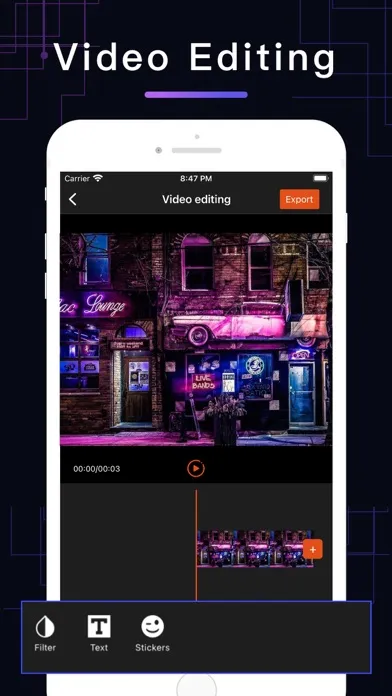 ViVi Video - Video Editor. स्क्रीनशॉट