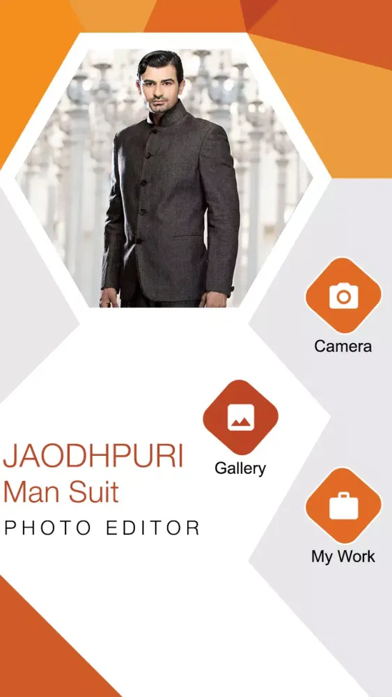ภาพหน้าจอของ Jodhpuri Man Photo Suit Editor