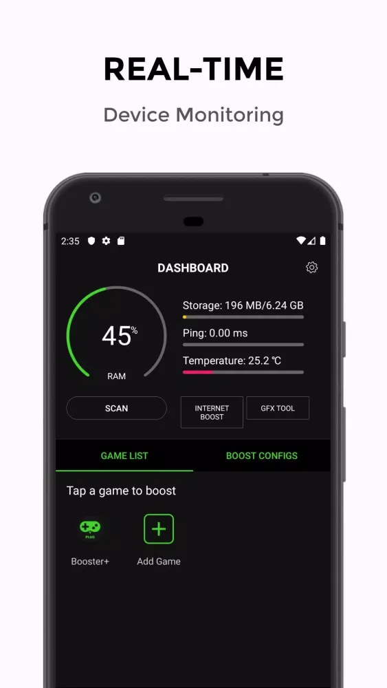 Booster+ Ekran Görüntüleri