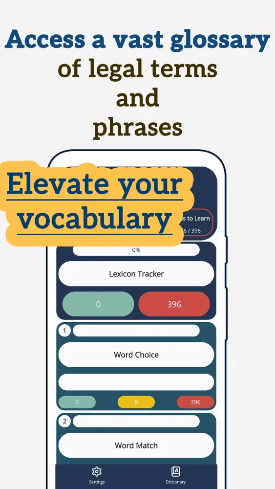 Capturas de pantalla de Legal English: Learn Words