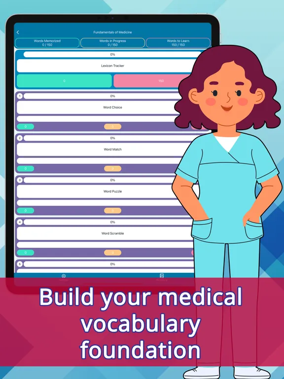 ภาพหน้าจอของ Medical English: Learn Words iPad 