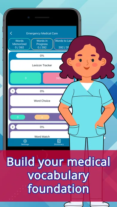 ภาพหน้าจอของ Medical English: Learn Words