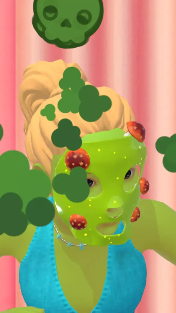 Screenshot di DIY Makeover: ASMR Mask 3D