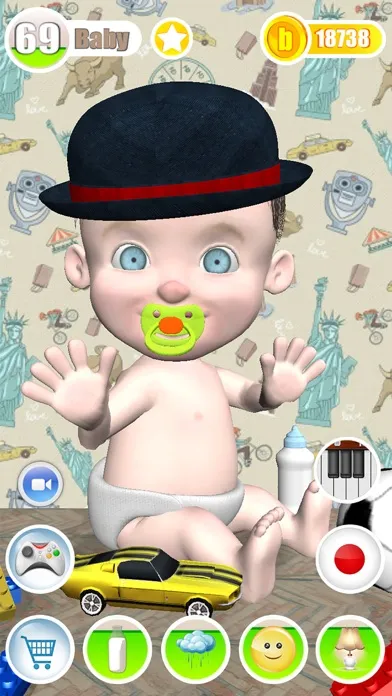 Capturas de tela do My Baby Before (Virtual Baby)