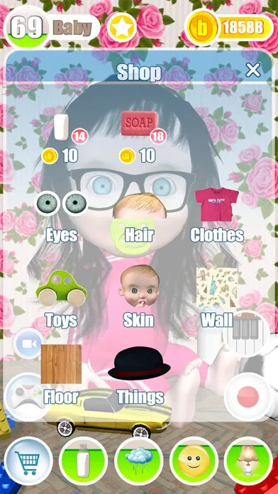 Capturas de tela do My Baby Before (Virtual Baby)