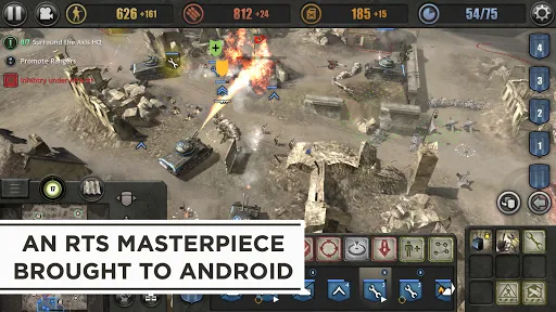 Captures d'écran de Company of Heroes
