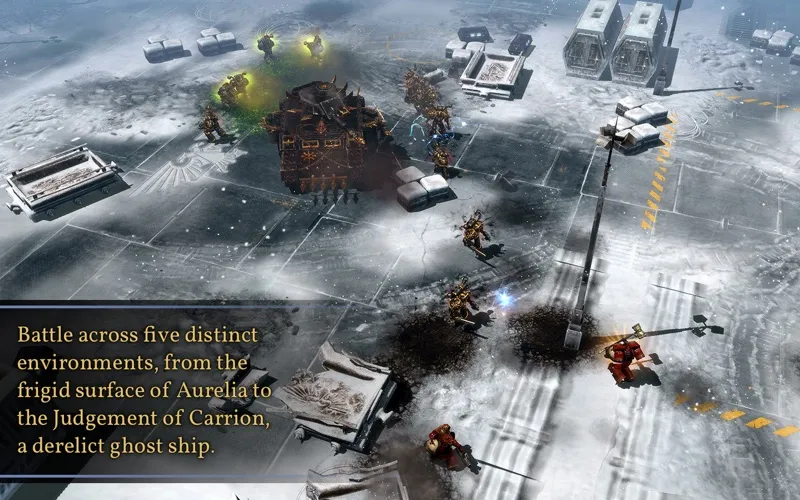 Captures d'écran de Dawn of War II: Chaos Rising
