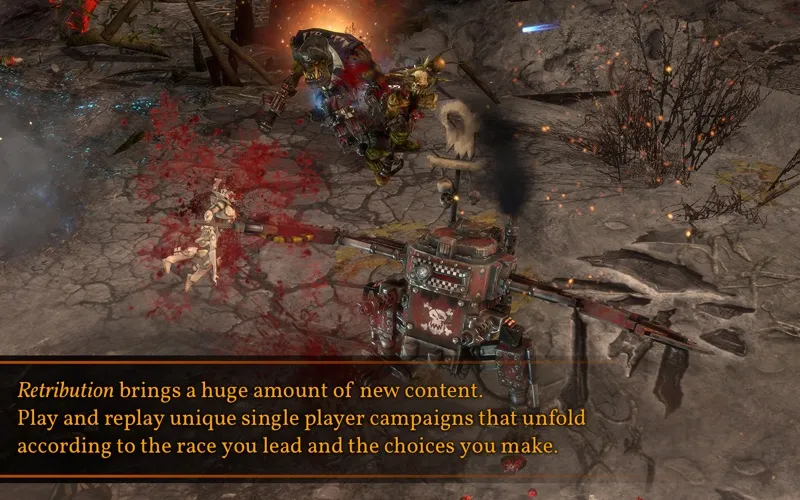 Tangkapan skrin Dawn of War II: Retribution