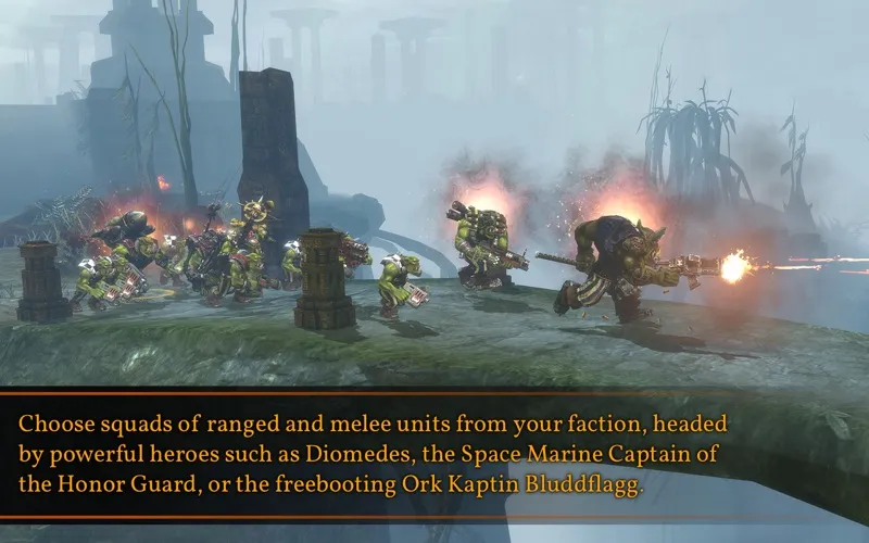 Tangkapan skrin Dawn of War II: Retribution