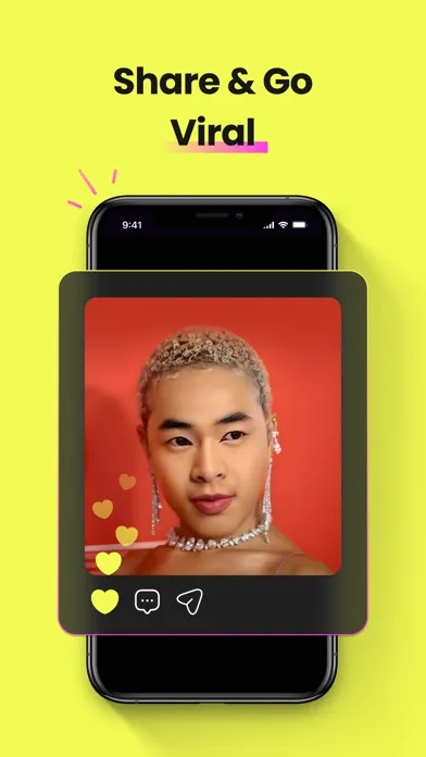 Captures d'écran de DeepFace - AI Face Swap Videos