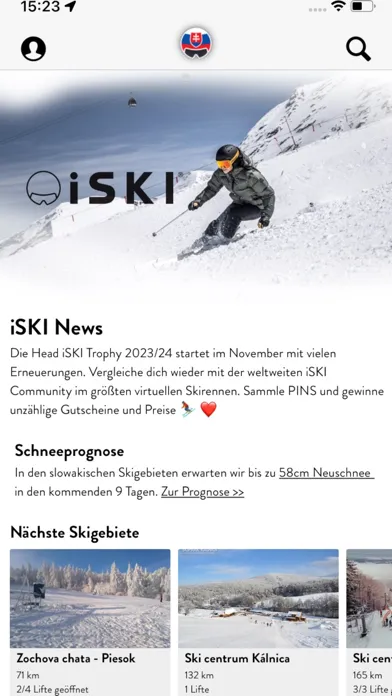 iSKI Slovakia - Ski/Snow Guide स्क्रीनशॉट