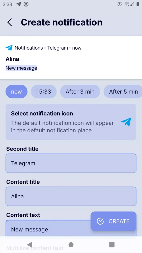 Capturas de pantalla de Fake Notifications Prank
