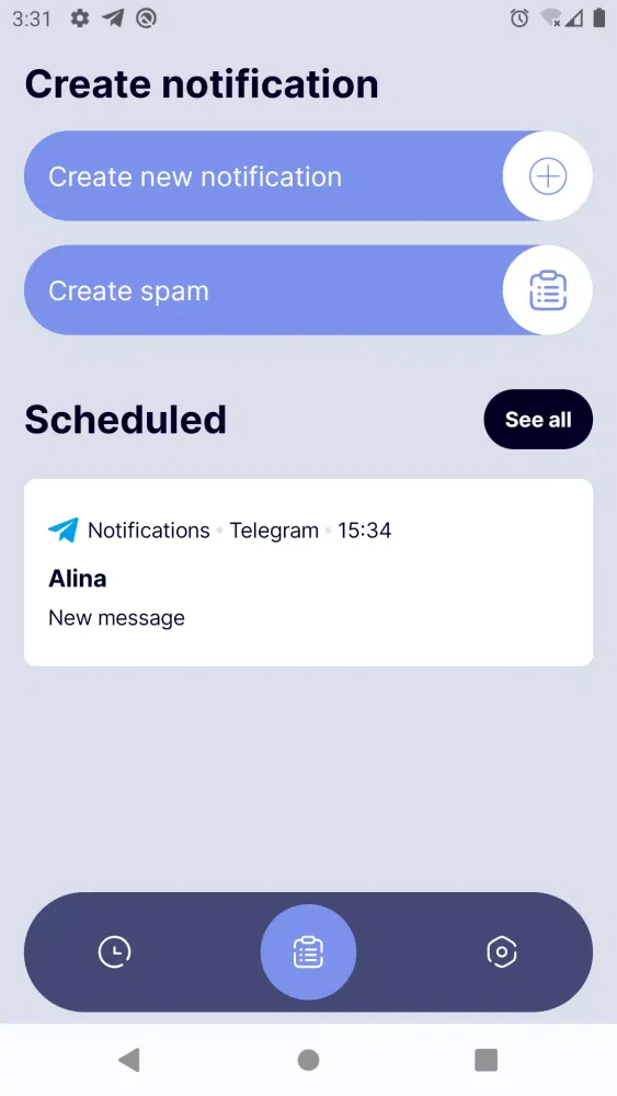 Capturas de pantalla de Fake Notifications Prank