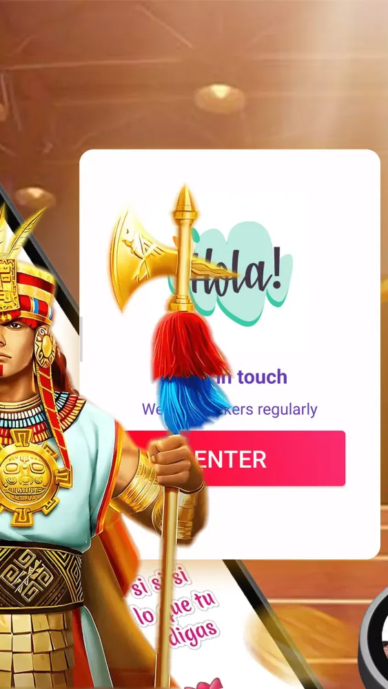 Golden Empire stickers スクリーンショット