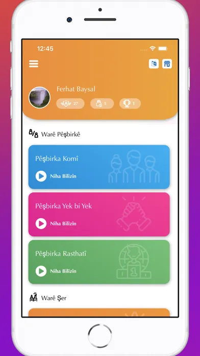Pirs - Kurdish Online Game स्क्रीनशॉट