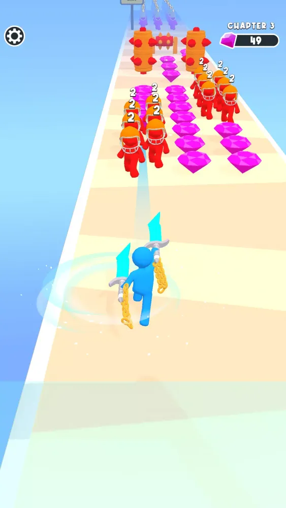 Capturas de tela do Throw and Pull