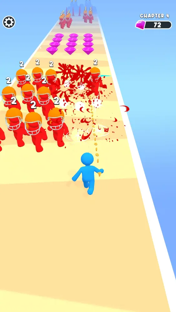Capturas de tela do Throw and Pull