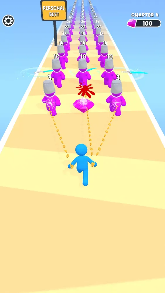 Capturas de tela do Throw and Pull