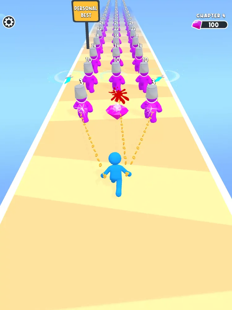 Capturas de tela do Throw and Pull
