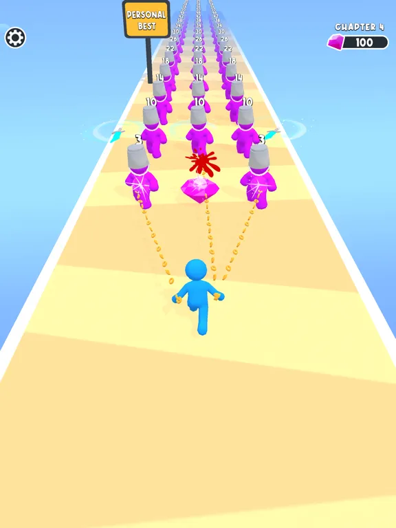 Zrzuty ekranu Throw and Pull iPad 