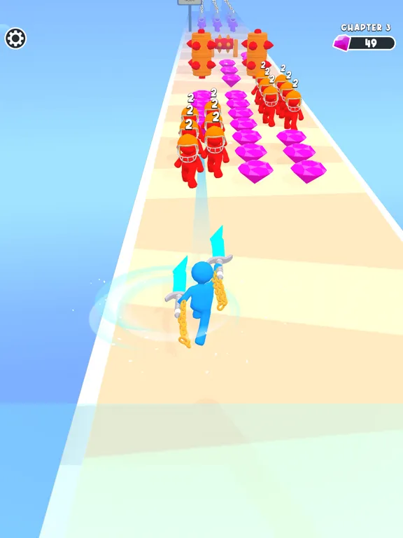 Zrzuty ekranu Throw and Pull iPad 