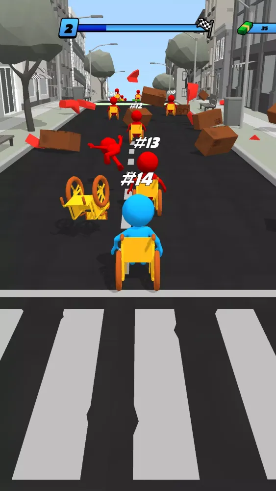 Wheelchair Race Screenshots