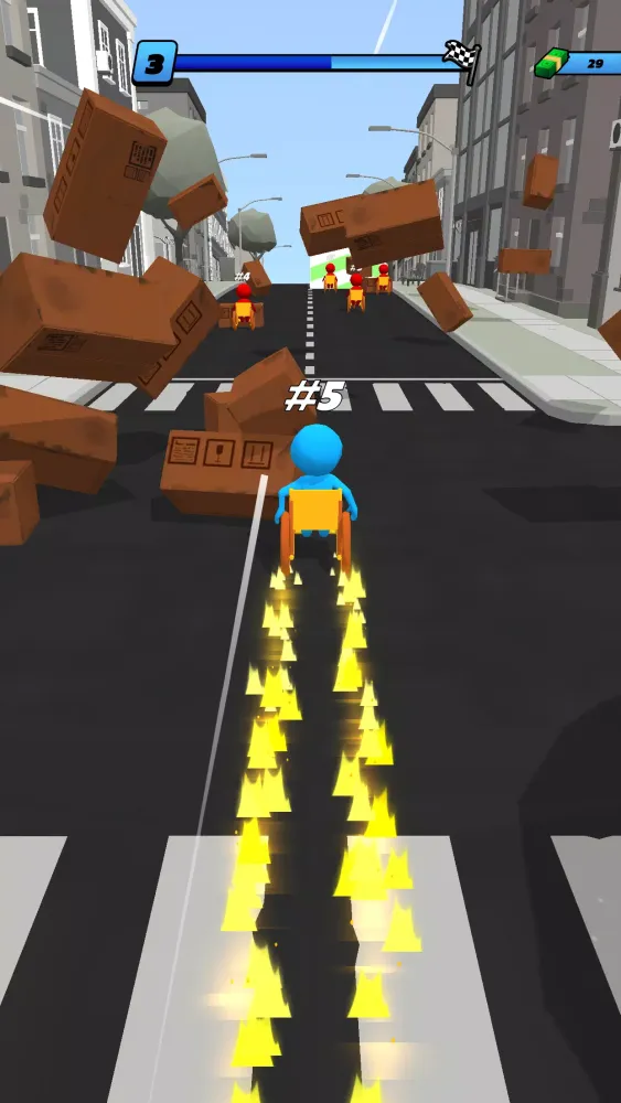 Wheelchair Race Screenshots